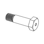 Hexagon Fit Bolts with Short Threaded Point — DIN Hex Bolts-Screws, Indasco product B-01-0044