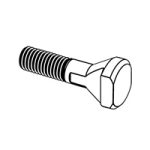 Bolts and Screws for T-slots (d ≤ M12x12) — DIN T-Head Bolts, Indasco product B-08-0007