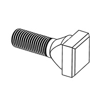 Bolts and Screws for T-Slots (d ≥ M12x14) — DIN T-Head Bolts, Indasco product B-08-0010