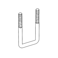 U-Bolts, Square Bends (F468, F593, F1554, A307, A193/A193M, A320/A320M, SAE J429) — ASME U-Bolts, Indasco product B-09-0002