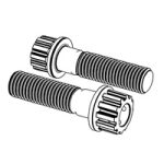 Aerospace - Bolts, Normal Spline Head, Normal or Pitch Diameter Shank, Long Length MJ Threads, Metallic Material, Coated or Uncoated, Strength Classes Less Than or Equal to 1100 Mpa — Indasco product B-11-0003