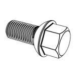 Ball Collar Screw - Type G — DIN Wheel Bolts, Indasco product B-12-0002