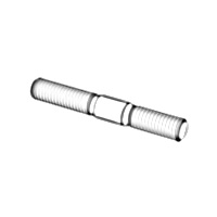 Studs - Metal End ≈ 2.5d — DIN Double End Bolts, Indasco product B-14-0016