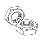 Hexagon Thin Nuts (style 0), with Fine Pitch Thread - Product Grades A and B — ISO Hex Nuts, Indasco product N-01-0052