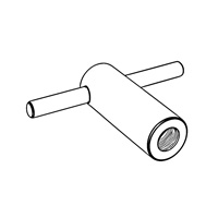 Tommy Nuts with Fixed Bar — DIN T-Nuts, Indasco product N-10-0001