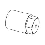 Bolted Connections With Waisted Shank - Cap Nuts — DIN Wheel Nuts, Indasco product N-13-0001