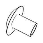 Metric General Purpose Semi-tubular Rivets — ASME Tubular-Semi-Tubular Rivets, Indasco product R-02-0002