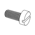 Slotted Cheese Head Screws—Product Grade A — DIN Machine Screws, Indasco product S-01-0010