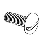 Slotted Pan Head Screws - Product Grade A — DIN Machine Screws, Indasco product S-01-0013
