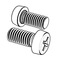 Cross Recessed Cheese Head Screws — ISO Machine Screws, Indasco product S-01-0021