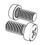 Cross Recessed Cheese Head Screws — ISO Machine Screws, Indasco product S-01-0022