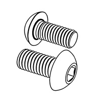 Hexagon Socket Button Head Screws — ISO Hex Socket Screws, Indasco product S-02-0014