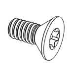 82° Hexalobular Socket Countersunk Flat Head Screws [TABLE 2.2.1-2 VI] — ASME Hexalobular Socket Machine Screws, Indasco product S-03-0005