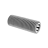 Hexalobular Socket Set Screws — DIN Set-Headless Screws, Indasco product S-06-0009