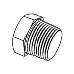 Hexagon Head Plug — ASME Plugs, Indasco product S-07-0004