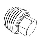 Hexagon Head Pipe Plugs - Conical Thread — DIN Plugs, Indasco product S-07-0007