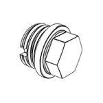 Compressed Air Equipment for Rail Vehicles; Locking Screws with Collar and Vent — DIN Plugs, Indasco product S-07-0010