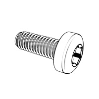 Hexalobular Socket Pan Head Thread Rolling Screws — DIN Locking Screws, Indasco product S-09-0002