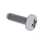 Cross Recessed Pan Head Thread Rolling Screws — DIN Locking Screws, Indasco product S-09-0003