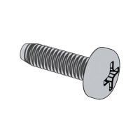 Cross Recessed Pan Head Thread Rolling Screws — DIN Locking Screws, Indasco product S-09-0003