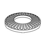 Grounding Washers — DIN Disc spring, Indasco product W-01-0002