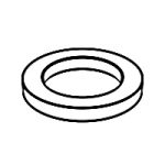 Rolling Bearins - Needle Roller Bearings - Thrust Washers — DIN Thrust Washers, Indasco product W-02-0003