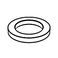 Rolling Bearins - Needle Roller Bearings - Thrust Washers — DIN Thrust Washers, Indasco product W-02-0003