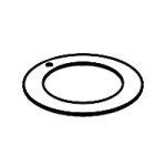 Plain Bearings - Ring Type Thrust Washers Made from Strip — ISO Thrust Washers, Indasco product W-02-0004