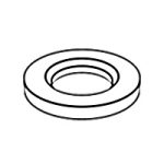 Aerospace Series - Washers, Countersunk; — DIN Plain Washers, Indasco product W-03-0006