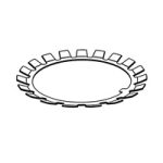 Rolling Bearings - Lockwashers; Safety Plate, Lockclip — DIN Tab Washers, Indasco product W-10-0001