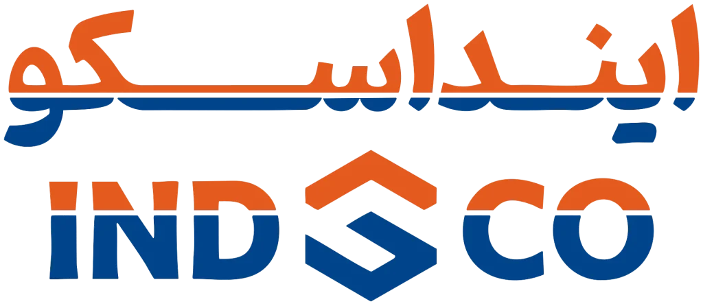 لوگوی رنگی اینداسکو