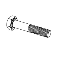 Aerospace Series-Bolts, Hexagon Head, Relieved Shank, Long Thread, In Heat Resisting Steel FE-PA92HT (A286), Silver Plated-Classification: 900... — Indasco product B-01-0040