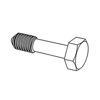 Hexagon Head Bolts — DIN Hex Bolts-Screws, Indasco product B-01-0041