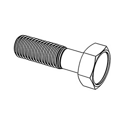 Hexagon Head Bolts - Reduced Shank(Shank Diameter≈Pitch Diameter) - Product Grade B — ISO Hex Bolts-Screws, Indasco product B-01-0083