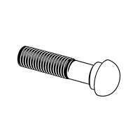 Fish Bolts - Part 1: with Round Head and Oval Neck — DIN Round Head Bolts, Indasco product B-05-0014