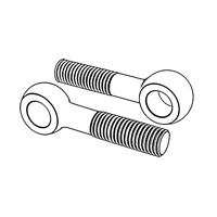 Eye Bolts — DIN Eye Bolts, Indasco product B-07-0002