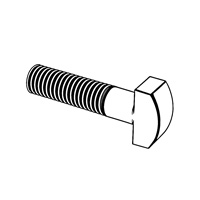 T-Head Bolts,(Inch Series) [Table10] (A307, SAE J429, F468, F593) — ASME T-Head Bolts, Indasco product B-08-0003