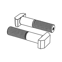 T-head Bolts — DIN T-Head Bolts, Indasco product B-08-0005