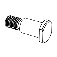 Clevis pins with head and stud end — DIN T-Head Bolts, Indasco product B-08-0016