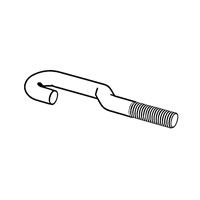 Foundation Bolts - Type B — DIN Foundation Bolts, Indasco product B-13-0006