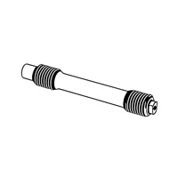 Connections with Waisted Stud - Type KU — DIN Double End Bolts, Indasco product B-14-0023