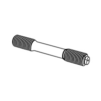 Connections with Waisted Stud - Type L — DIN Double End Bolts, Indasco product B-14-0034