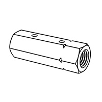 Hexagon Turnbuckles — DIN Hex Structural Nuts, Indasco product N-03-0013