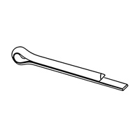 Metric Cotter Pins - Extended Prong Square Cut Type — ASME Split Pins, Indasco product P-01-0001