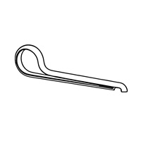 Metric Cotter Pins - Hammer Lock Type — ASME Split Pins, Indasco product P-01-0002