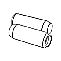 Parallel Pins with Internal Thread of Hardened Steel and Martensitic Stainless Steel — DIN Parallel Pins, Indasco product P-02-0002