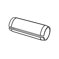 Spring-type Straight Pins - slotted, Heavy Duty — ISO Spring Pins, Indasco product P-05-0018