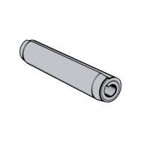 Spring-type Straight Pins - Coiled, Light Duty — ISO Spring Pins, Indasco product P-05-0024