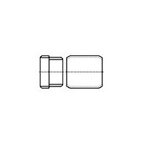 Slot Stones, Loose - Form A — DIN Keys, Indasco product P-07-0006