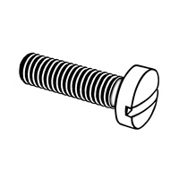 Slotted Fillister Head Miniature Screws [Table 1] (A276, B16, B151) — ANSI Machine Screws, Indasco product S-01-0004